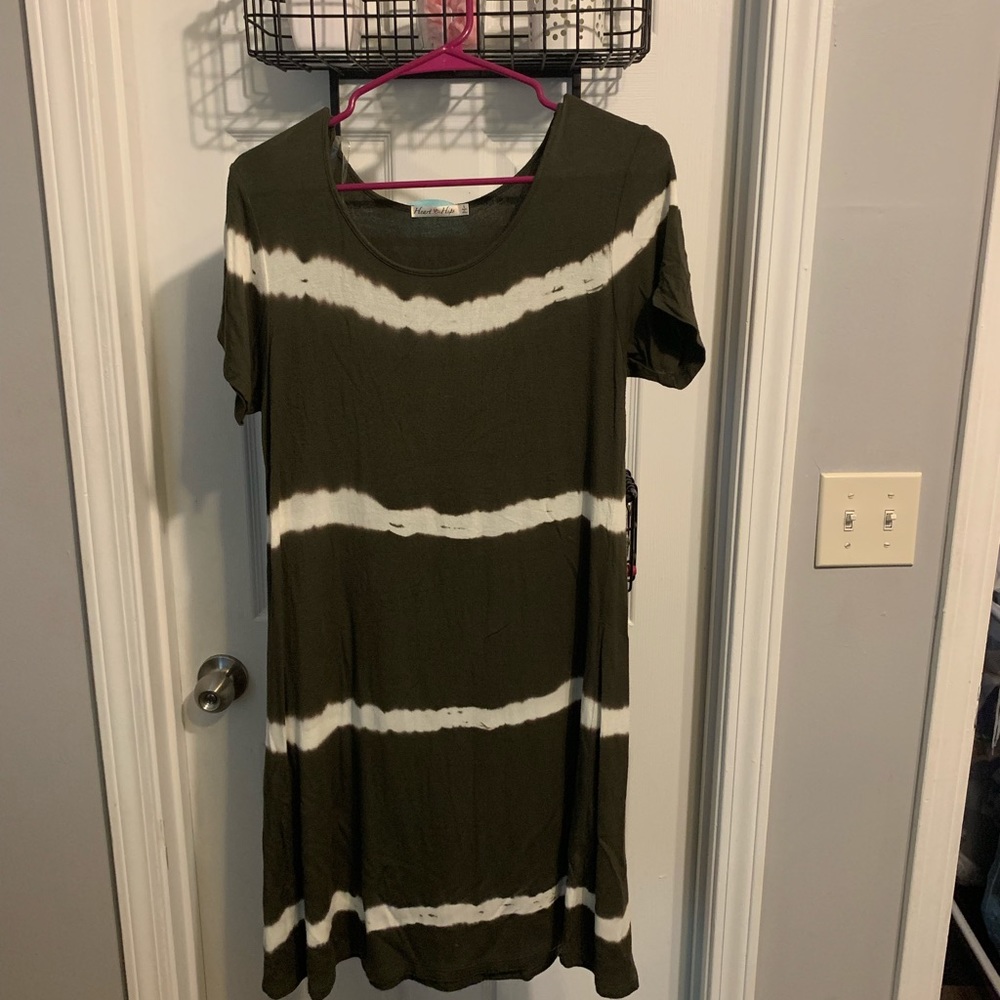 striped dress